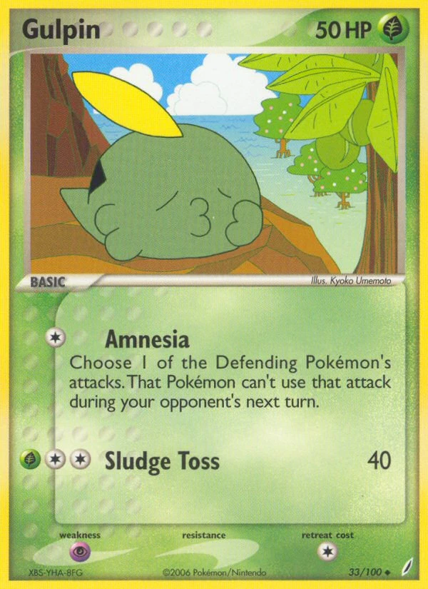 Gulpin – Crystal Guardians 33