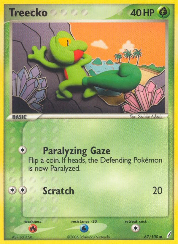 Treecko – Crystal Guardians 67