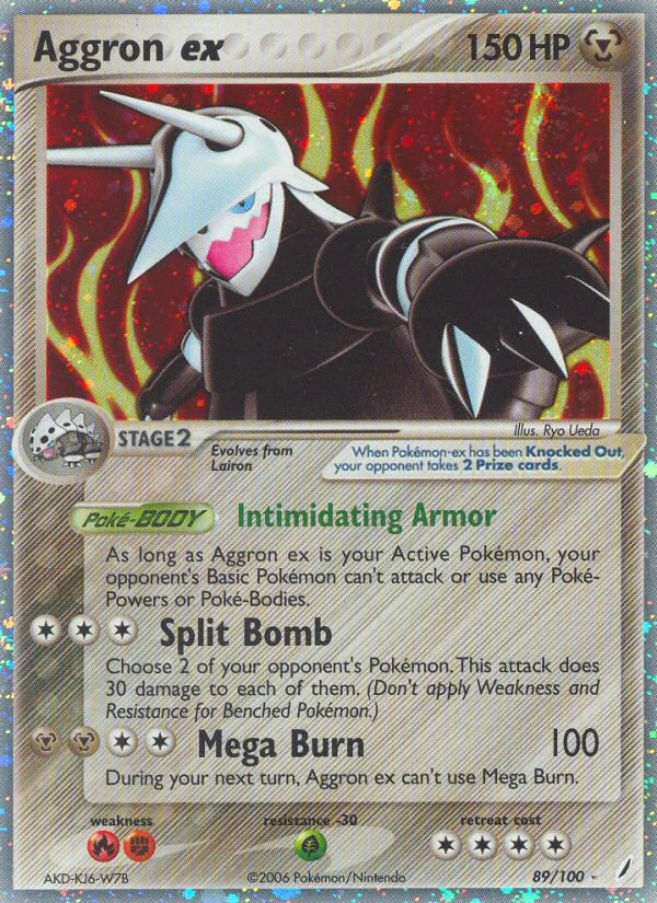 Aggron ex – Crystal Guardians 89