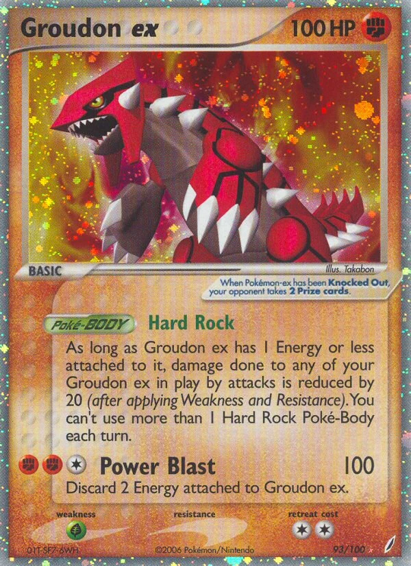 Groudon ex – Crystal Guardians 93