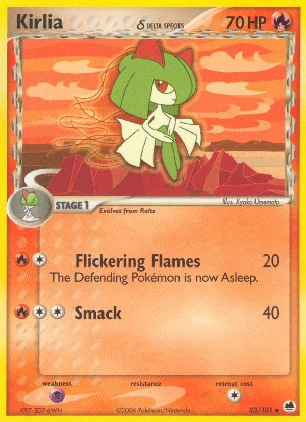 Kirlia δ – Dragon Frontiers 33