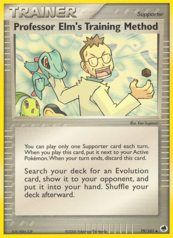 Professor Elm's Training Method – Dragon Frontiers 79