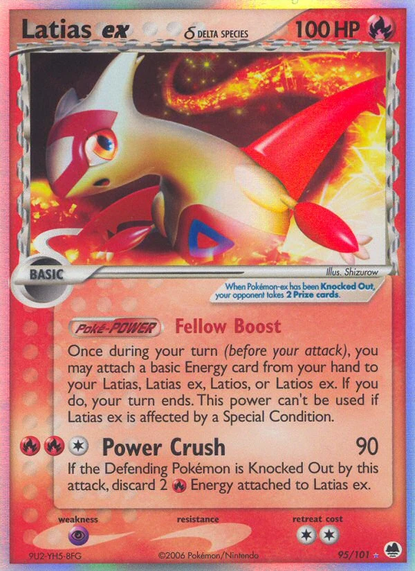 Latias ex δ – Dragon Frontiers 95