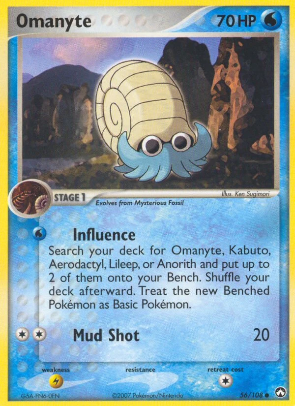 Omanyte – Power Keepers 56