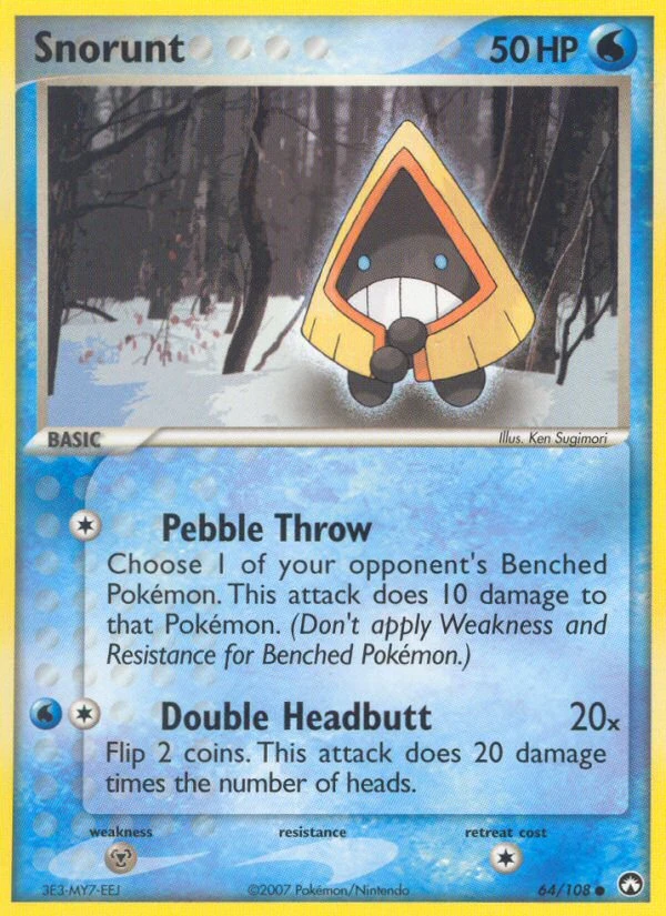 Snorunt – Power Keepers 64