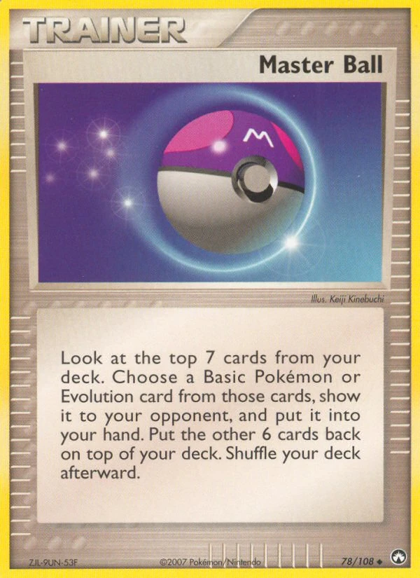 Master Ball – Power Keepers 78