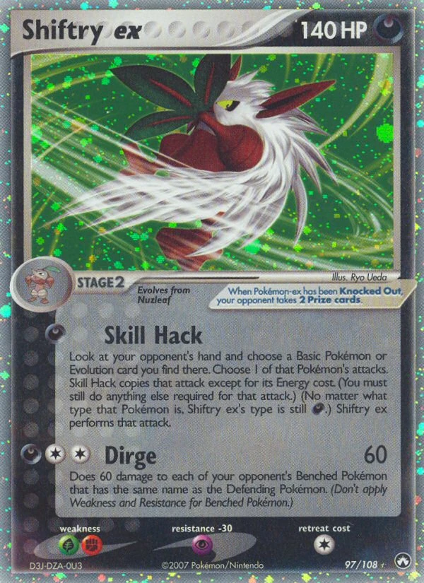 Shiftry ex – Power Keepers 97