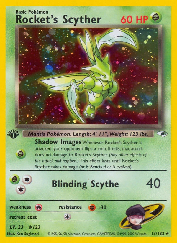 Rocket's Scyther – Gym Heroes 13