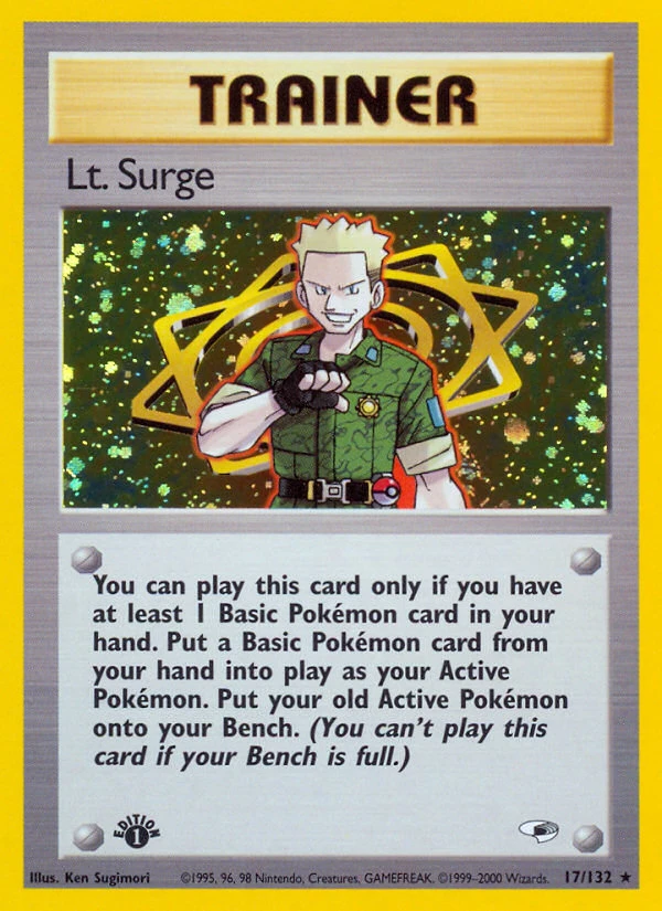 Lt. Surge – Gym Heroes 17
