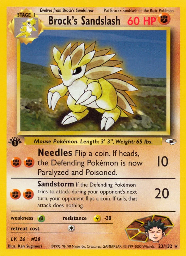 Brock's Sandslash – Gym Heroes 23
