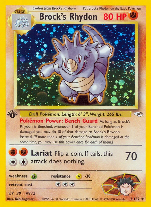 Brock's Rhydon – Gym Heroes 2