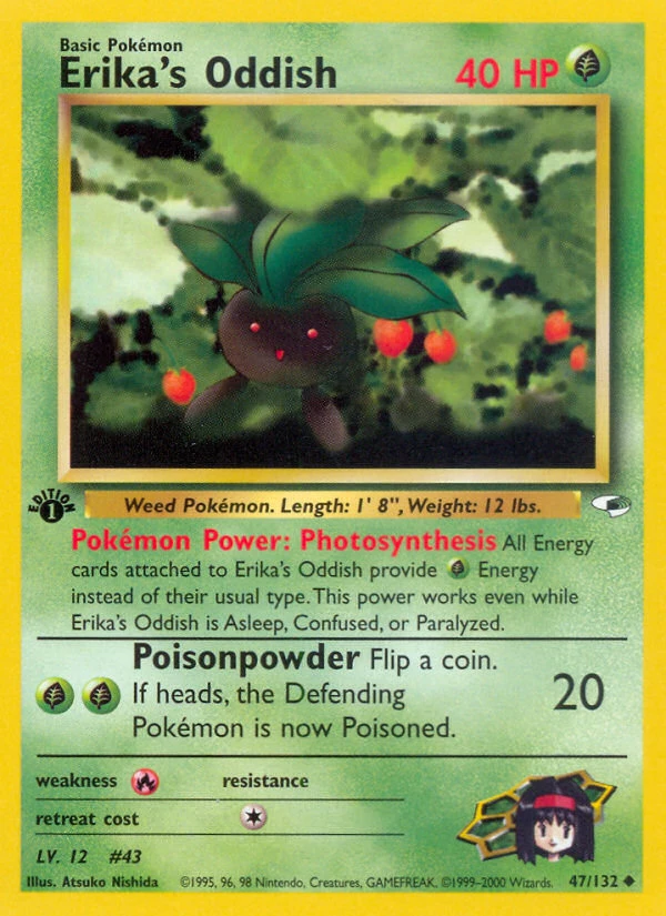Erika's Oddish – Gym Heroes 47