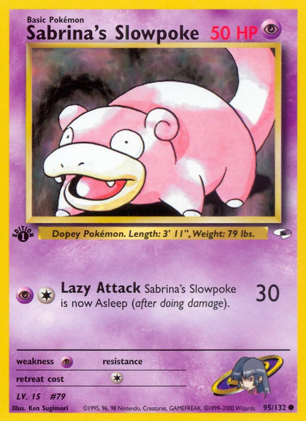 Sabrina's Slowpoke – Gym Heroes 95