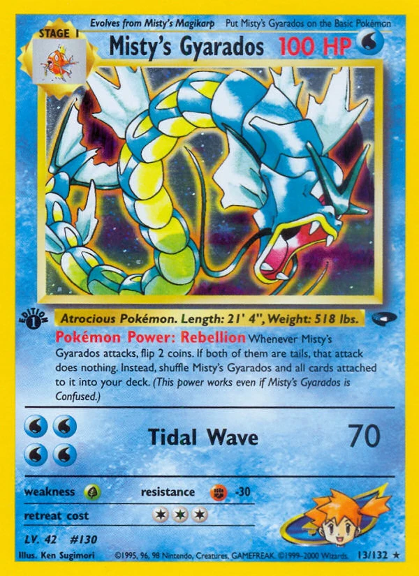 Misty's Gyarados – Gym Challenge 13