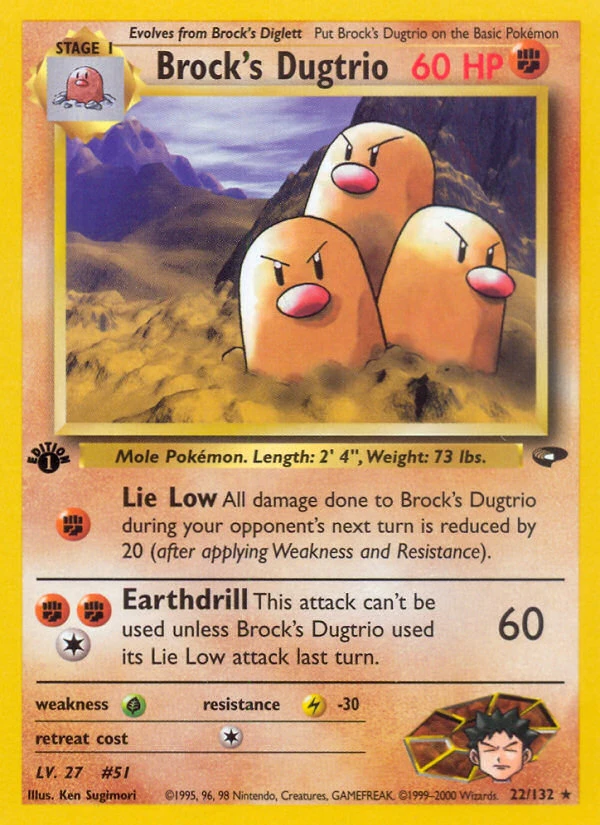 Brock's Dugtrio – Gym Challenge 22