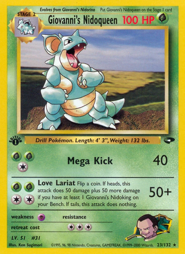 Giovanni's Nidoqueen – Gym Challenge 23