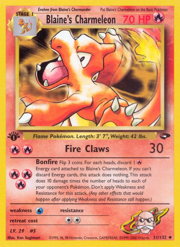 Blaine's Charmeleon – Gym Challenge 31