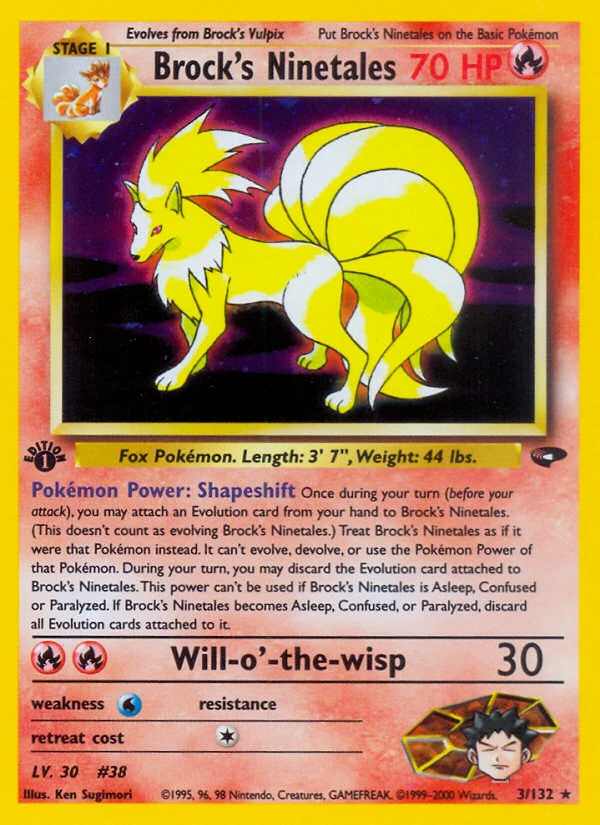 Brock's Ninetales – Gym Challenge 3