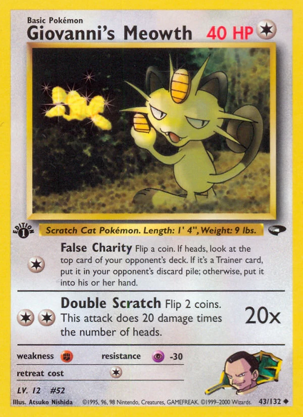 Giovanni's Meowth – Gym Challenge 43