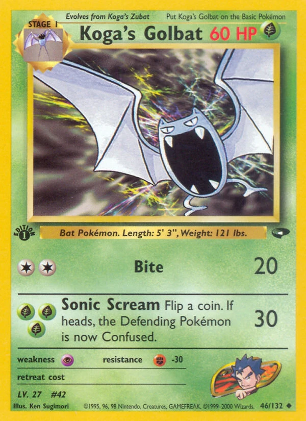 Koga's Golbat – Gym Challenge 46