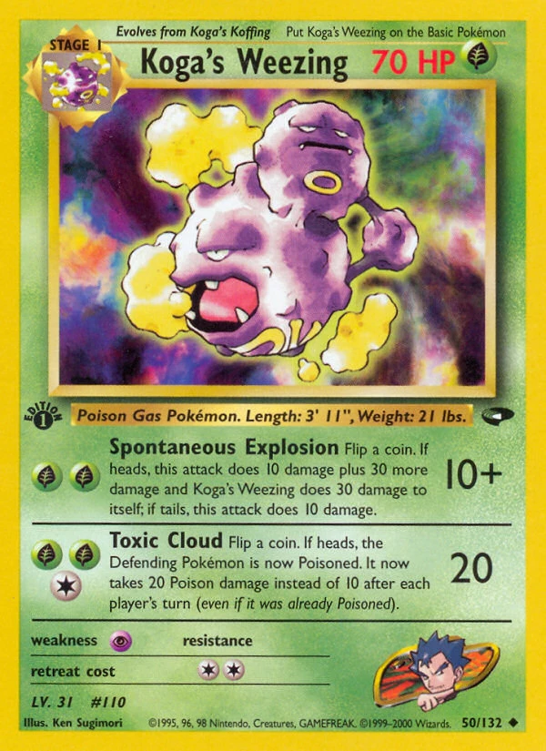 Koga's Weezing – Gym Challenge 50