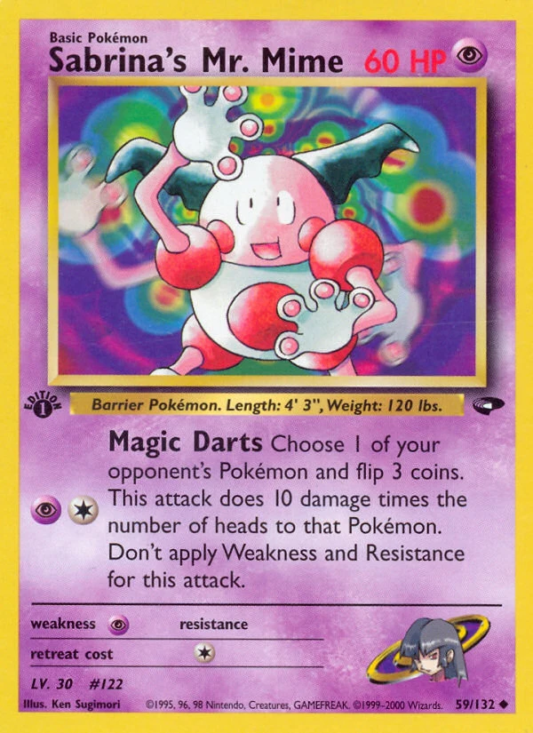 Sabrina's Mr. Mime – Gym Challenge 59