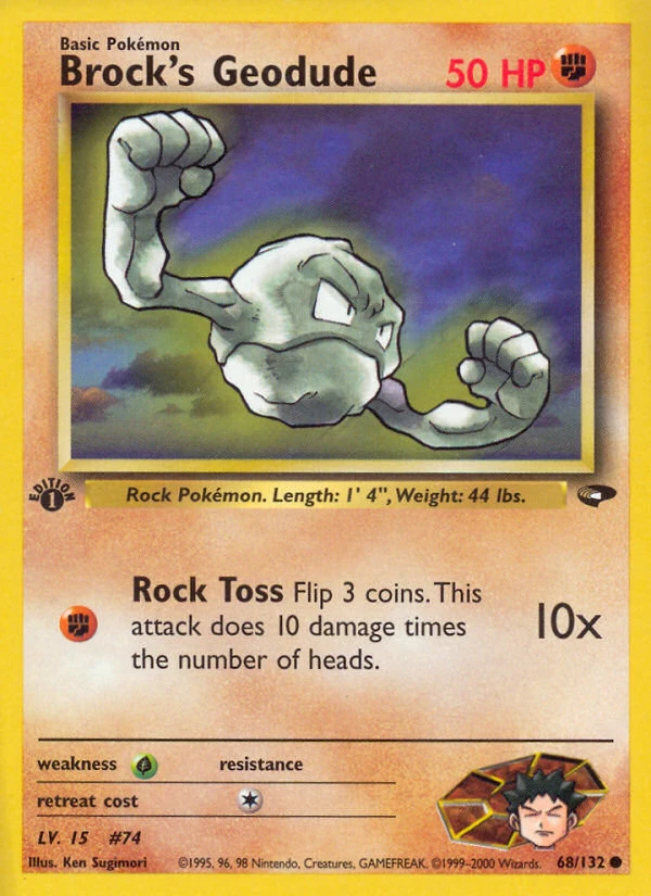 Brock's Geodude – Gym Challenge 68