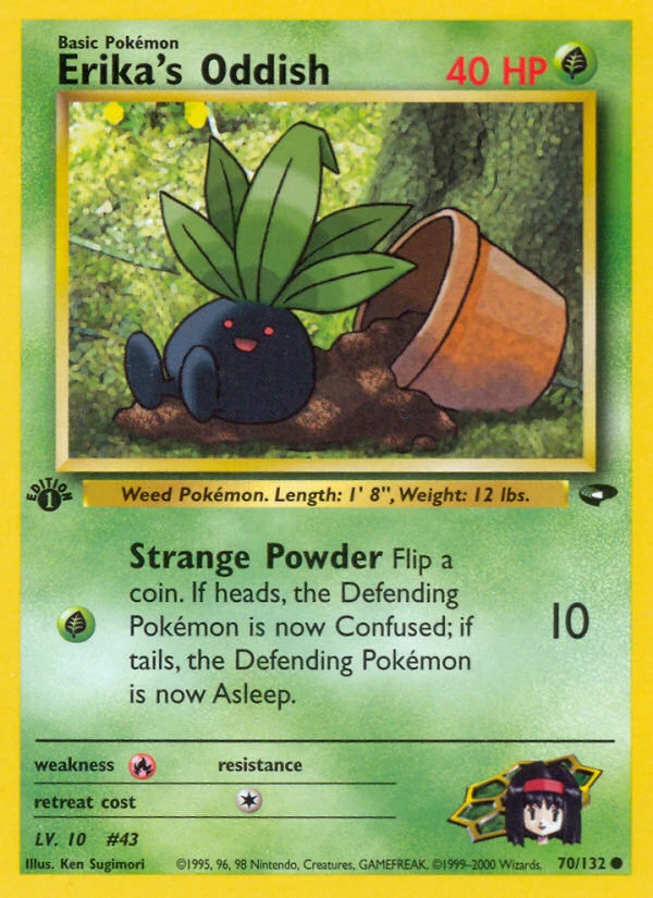 Erika's Oddish – Gym Challenge 70