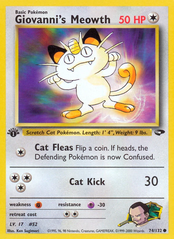 Giovanni's Meowth – Gym Challenge 74