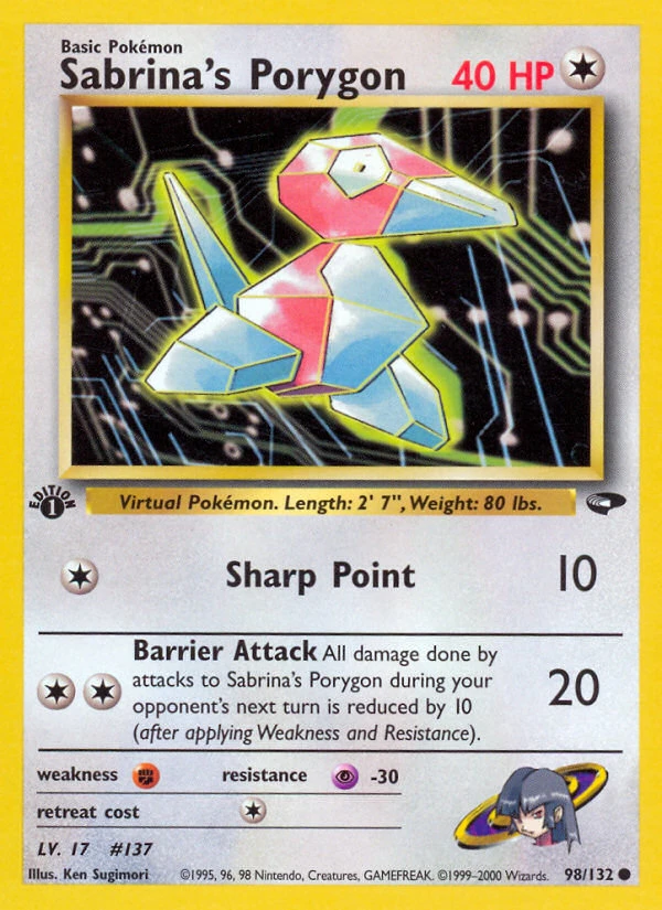 Sabrina's Porygon – Gym Challenge 98