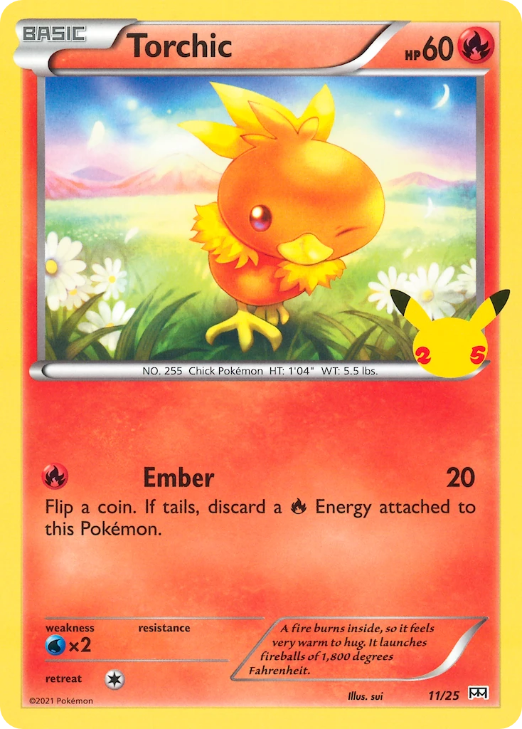 Torchic – McDonald's Collection 2021 11