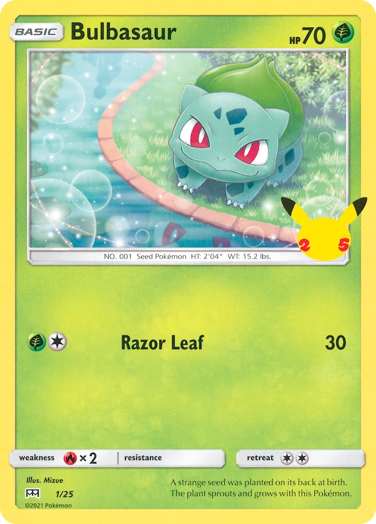 Bulbasaur – McDonald's Collection 2021 1