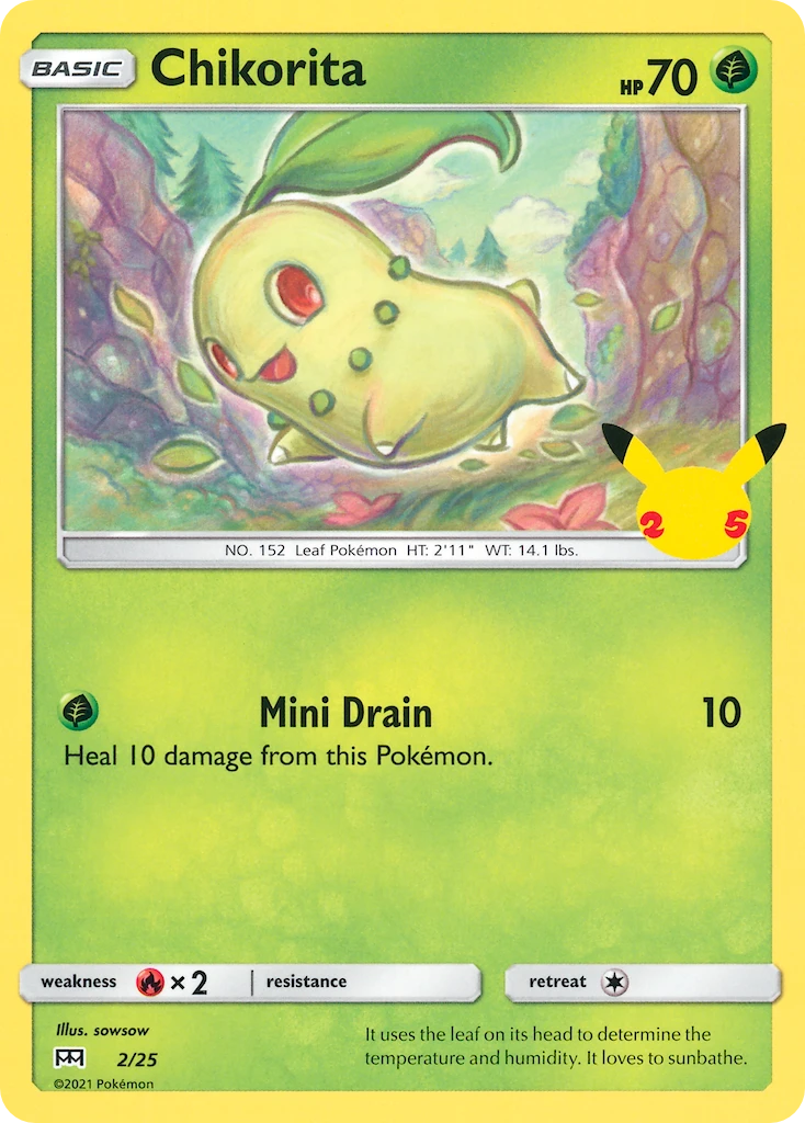 Chikorita – McDonald's Collection 2021 2