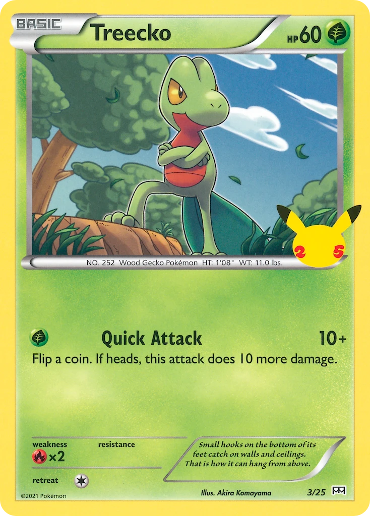 Treecko – McDonald's Collection 2021 3