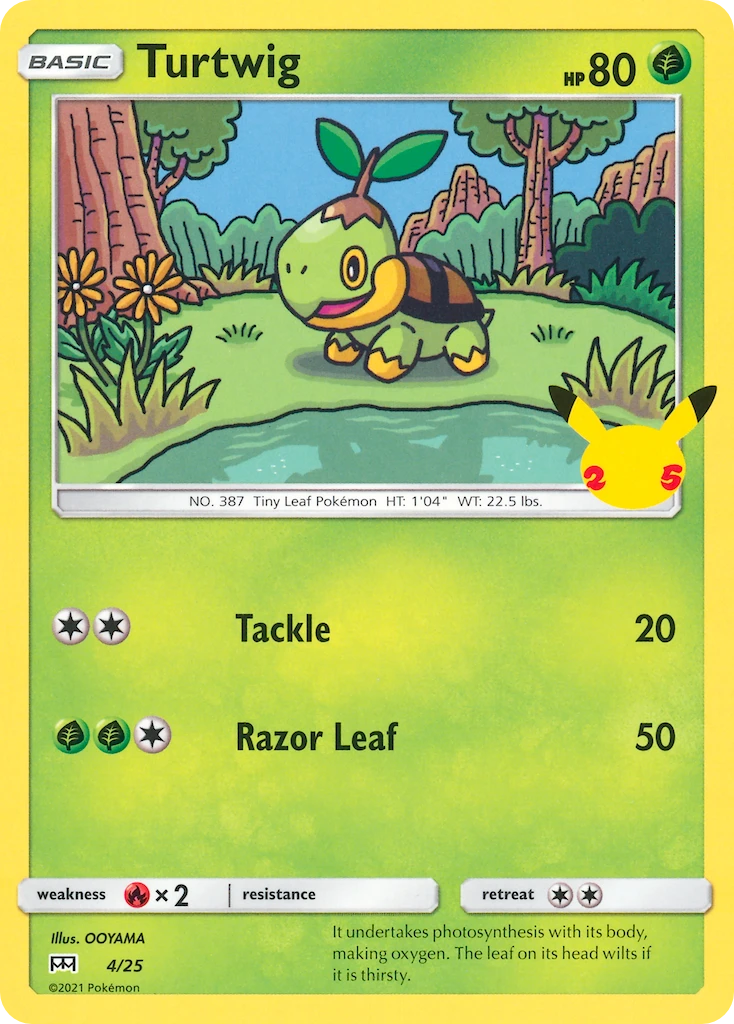 Turtwig – McDonald's Collection 2021 4