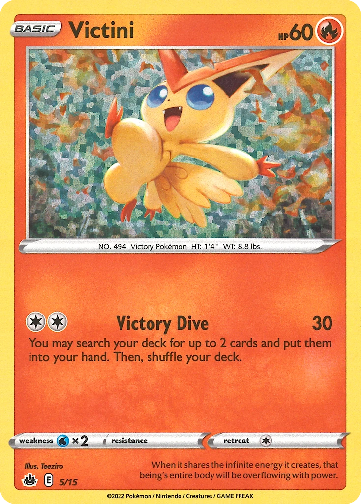 Victini – Collection McDonald's 2022 5