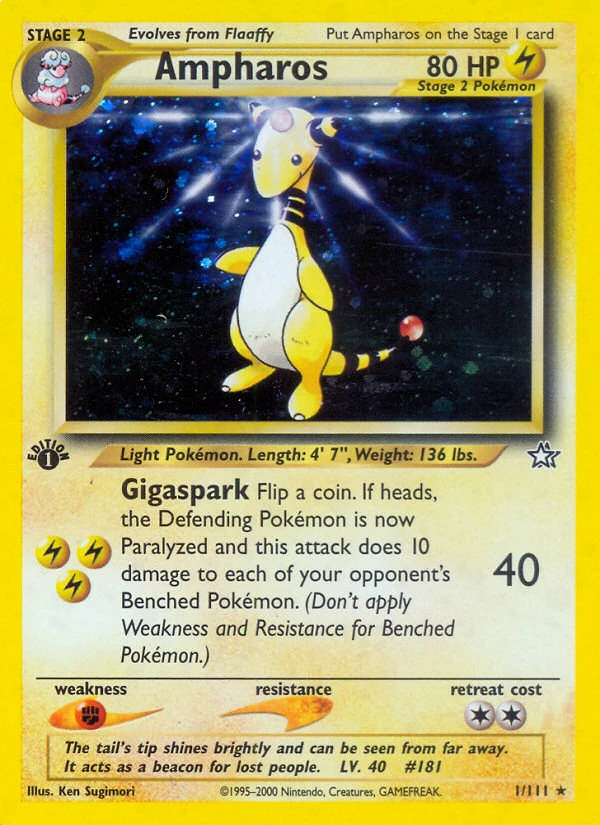 Ampharos – Neo Genesis 1