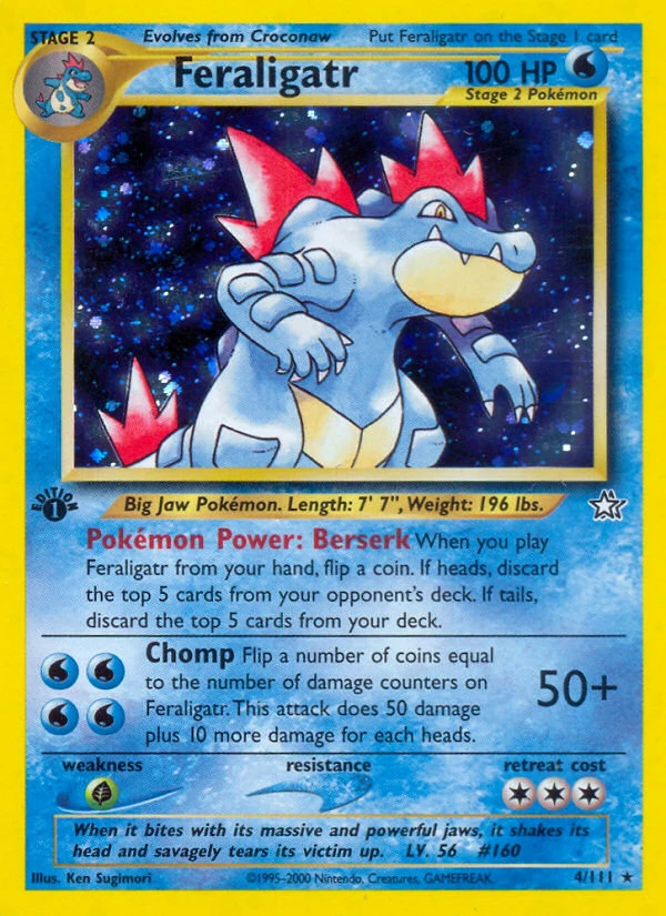 Feraligatr – Neo Genesis 4