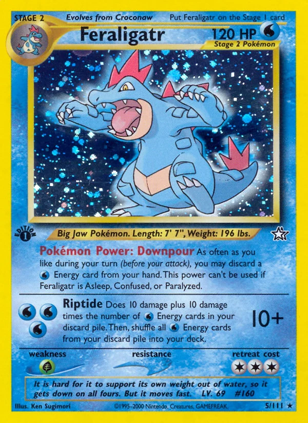 Feraligatr – Neo Genesis 5