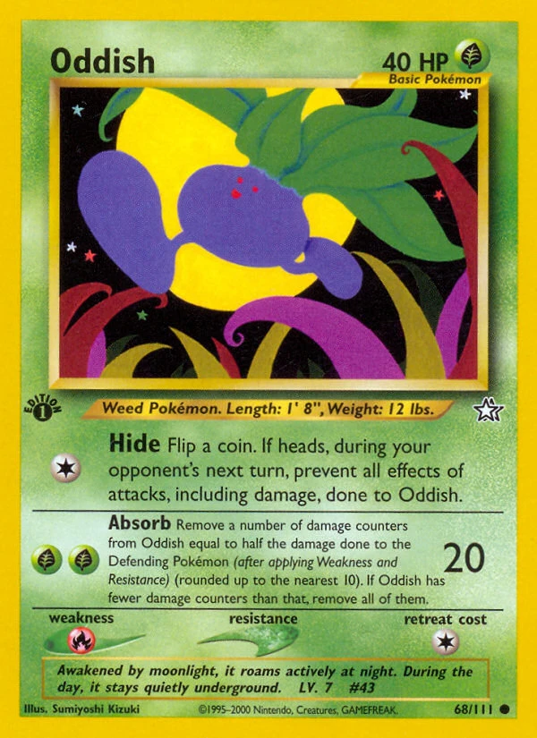 Oddish – Neo Genesis 68