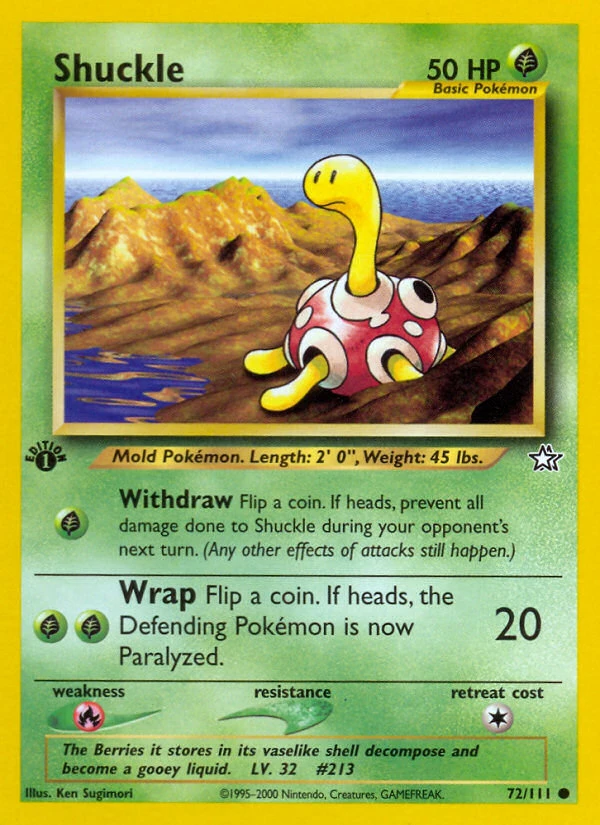 Shuckle – Neo Genesis 72