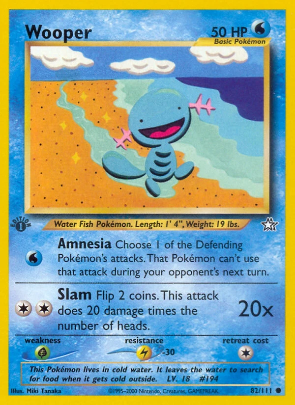 Wooper – Neo Genesis 82