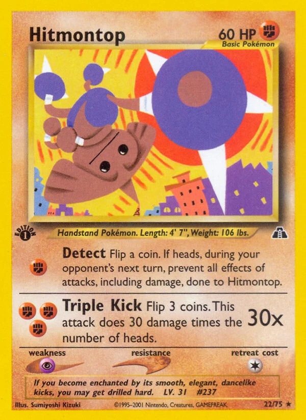 Hitmontop – Neo Discovery 22