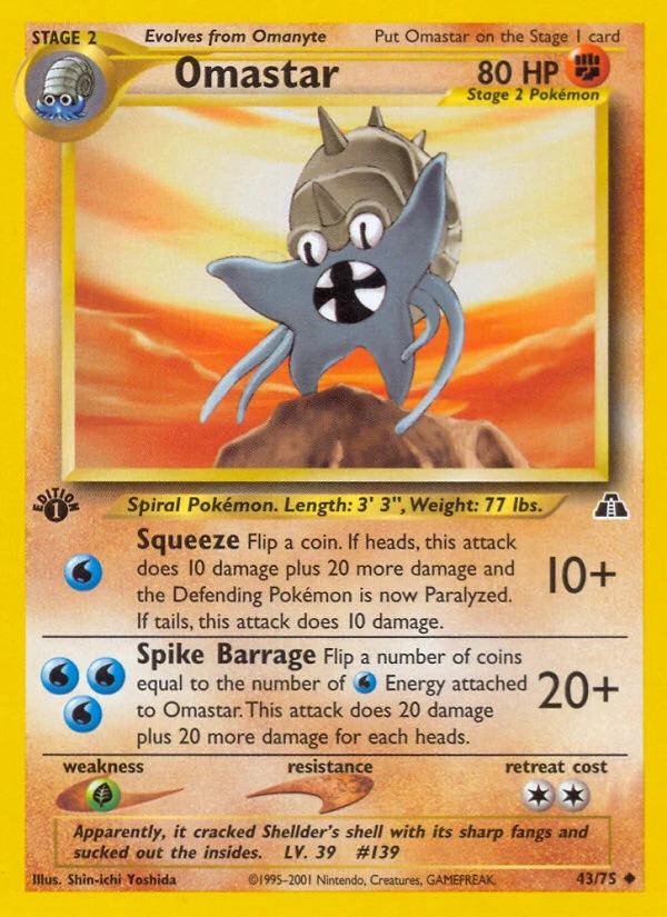 Omastar – Neo Discovery 43
