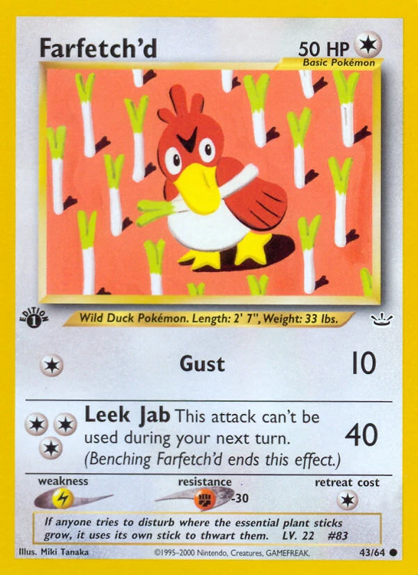 Farfetch'd – Neo Revelation 43