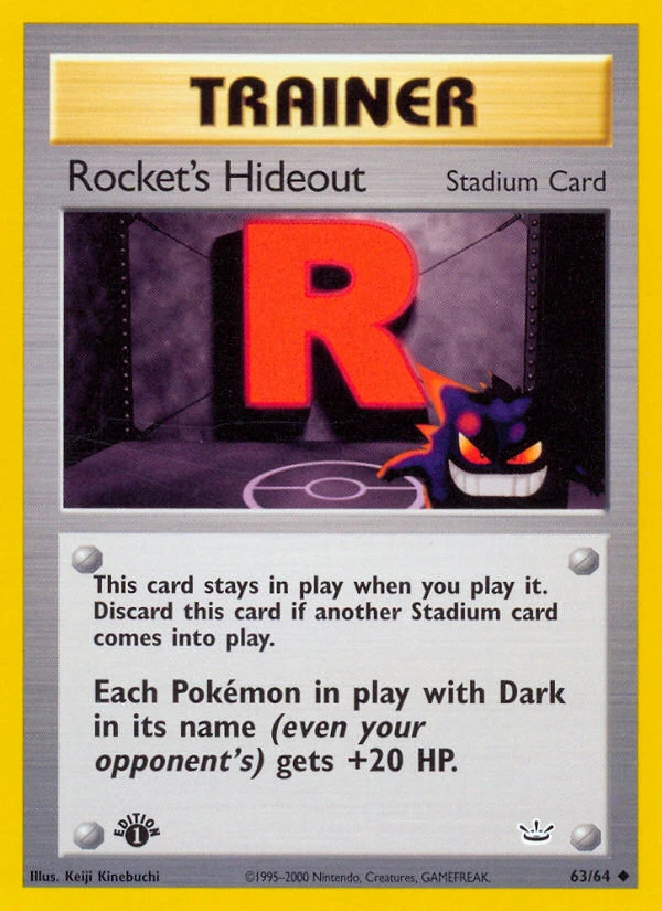 Rocket's Hideout – Neo Revelation 63
