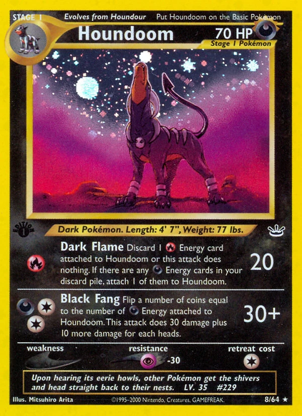 Houndoom – Neo Revelation 8