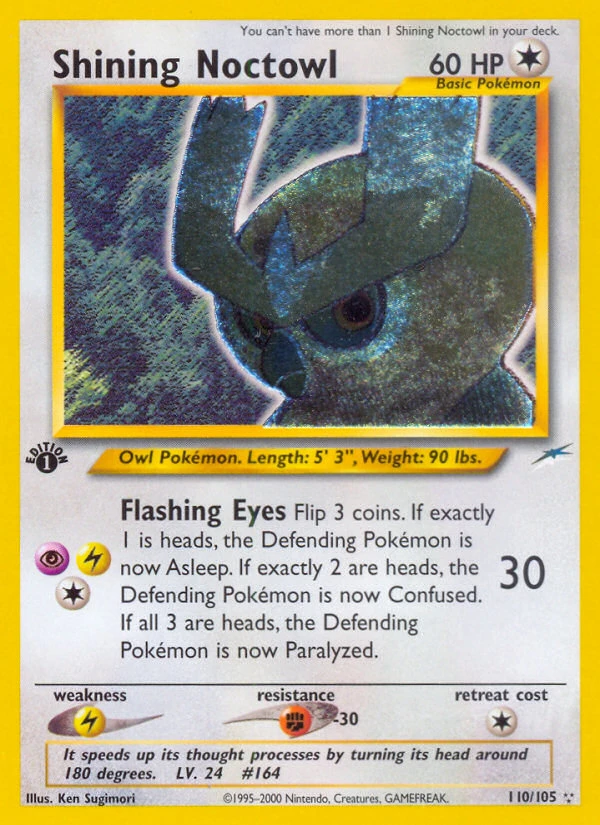 Shining Noctowl – Neo Destiny 110