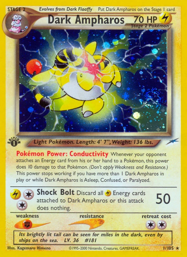 Dark Ampharos – Neo Destiny 1