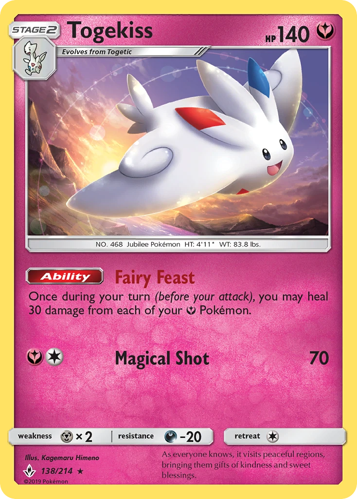 Togekiss – Unbroken Bonds 138